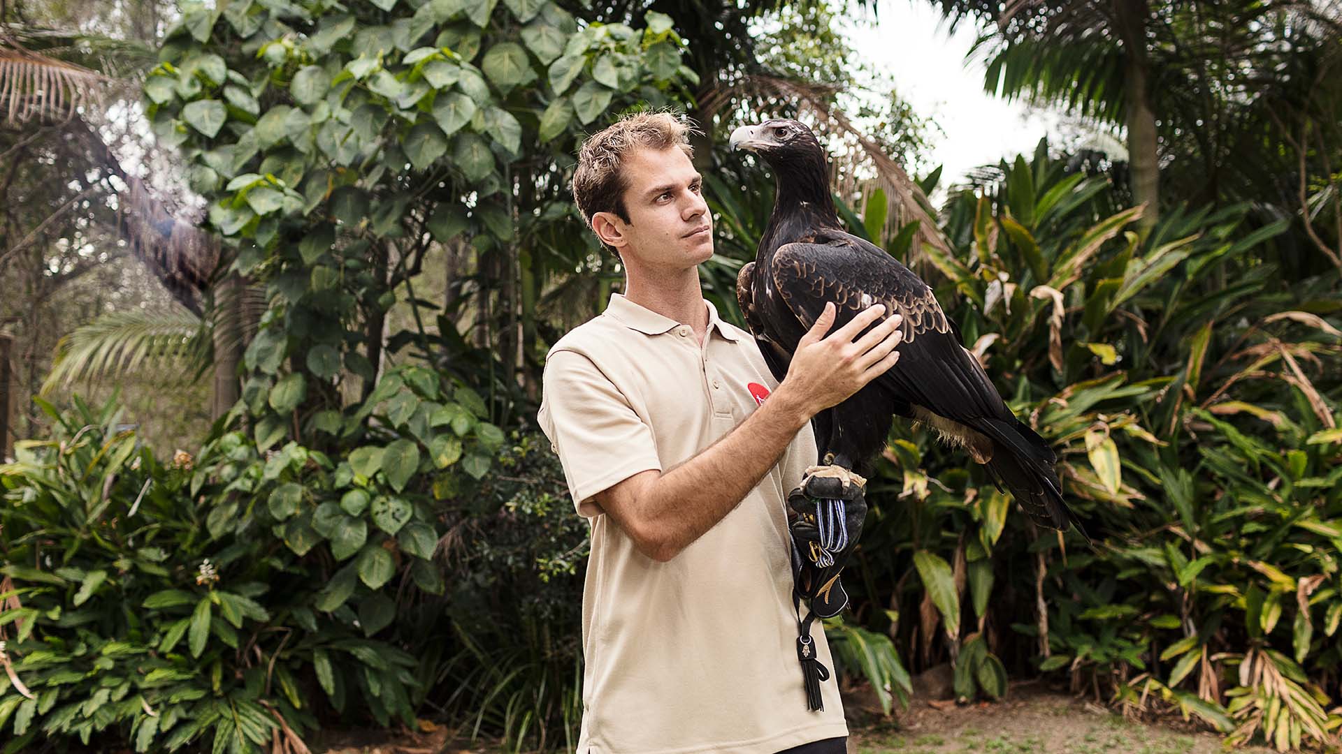 TAFE Queensland animal sciences student