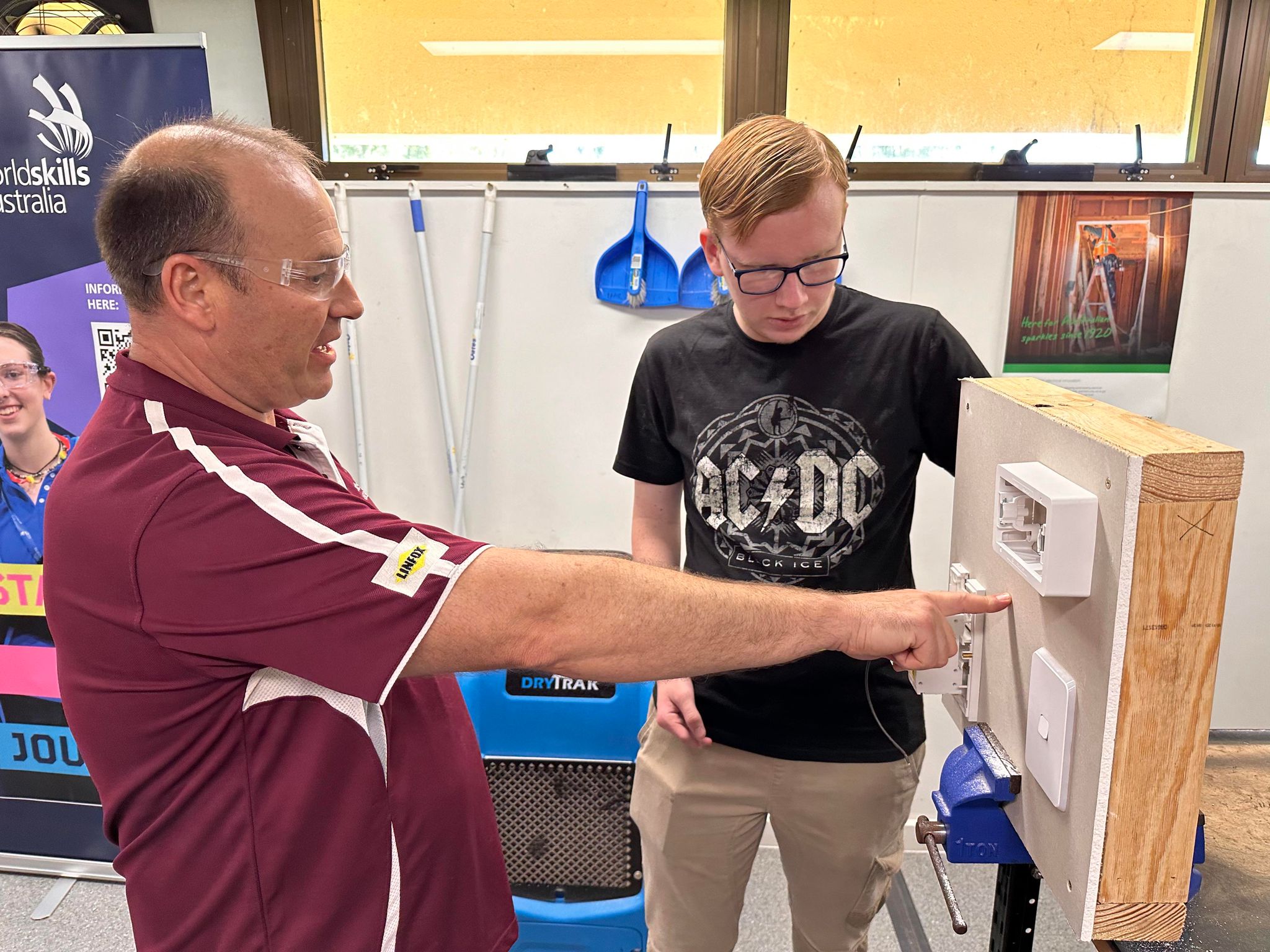 Michael Barrett, TAFE Queensland Electrotechnology teacher